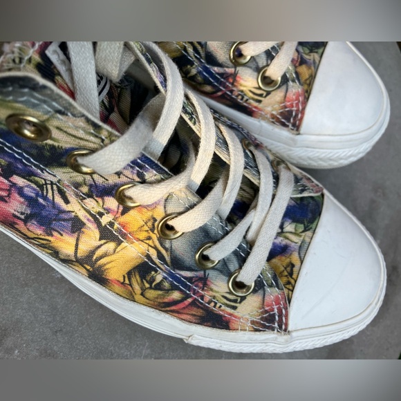 Floral Converse 7.5US - Picture 6 of 6